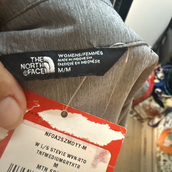 Nwt The North Face Stevie Gray Long Sleeve Performance Hiking Shirt - Picture 5 of 8